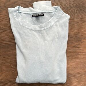 Light Blue Long Sleeve Top